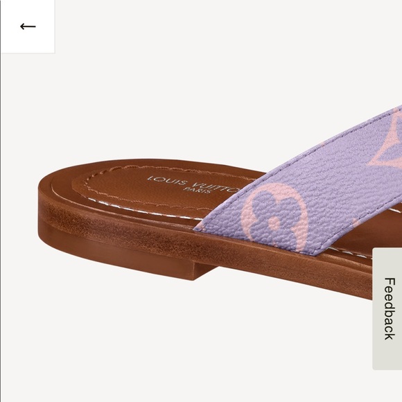 Louis Vuitton Sunny Flat thong Sandals size 36.5 - Picture 5 of 5